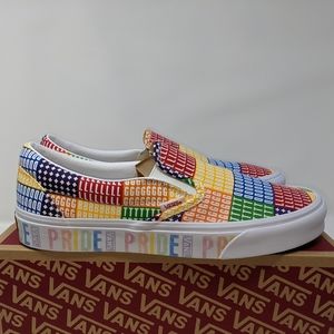 Van's Classic Slip-on Pride Shoes Multicolor Unisex